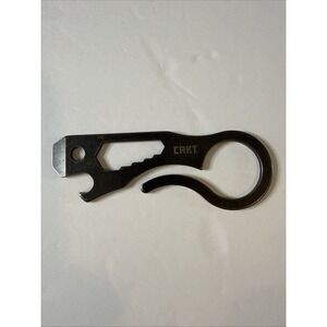 CRKT VIVA Multi-Tool and Bottle‎ Opener Model 9130 Metal Flat Prybar Screwdriver